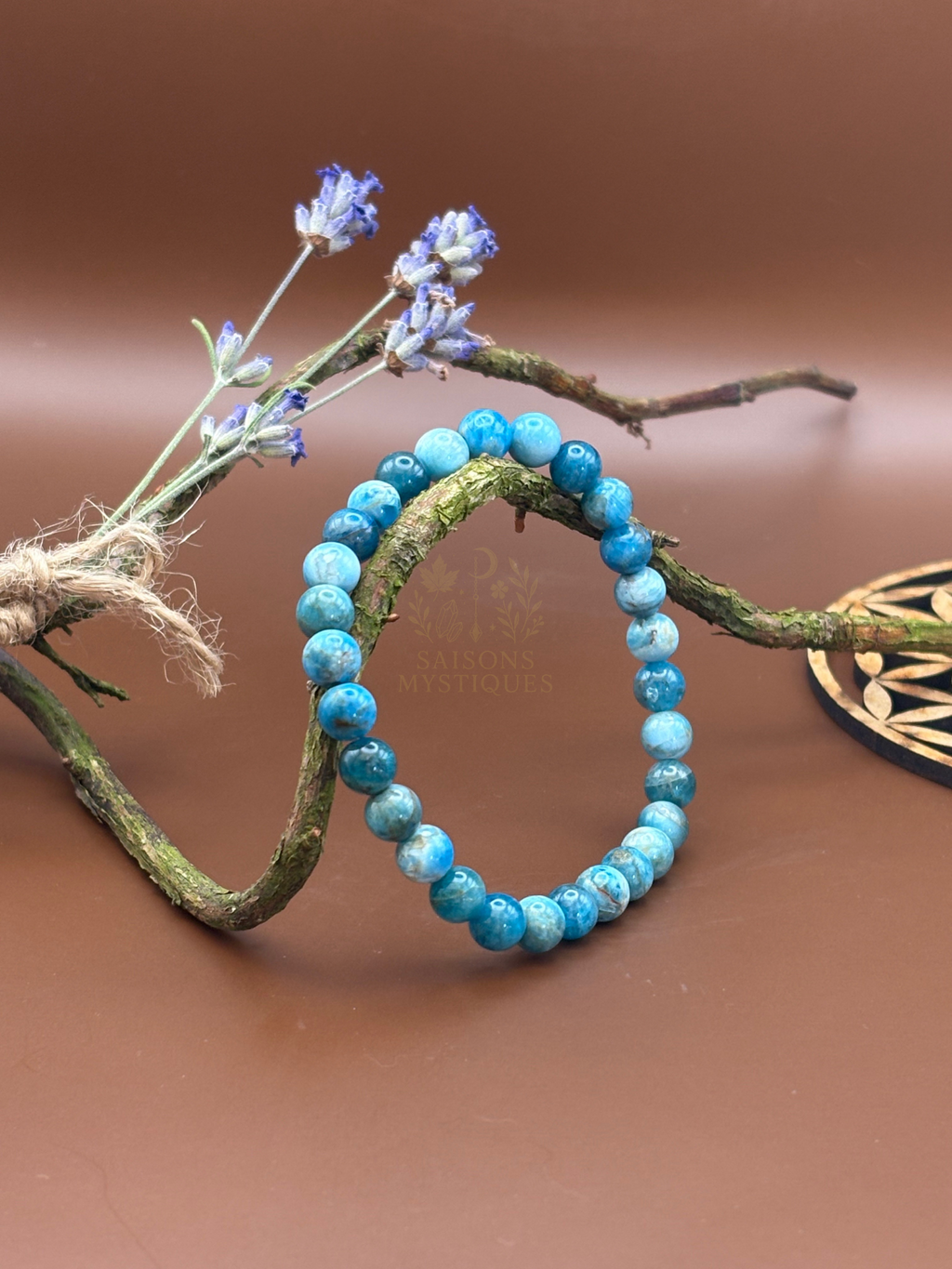 Apatite Bleue bracelet