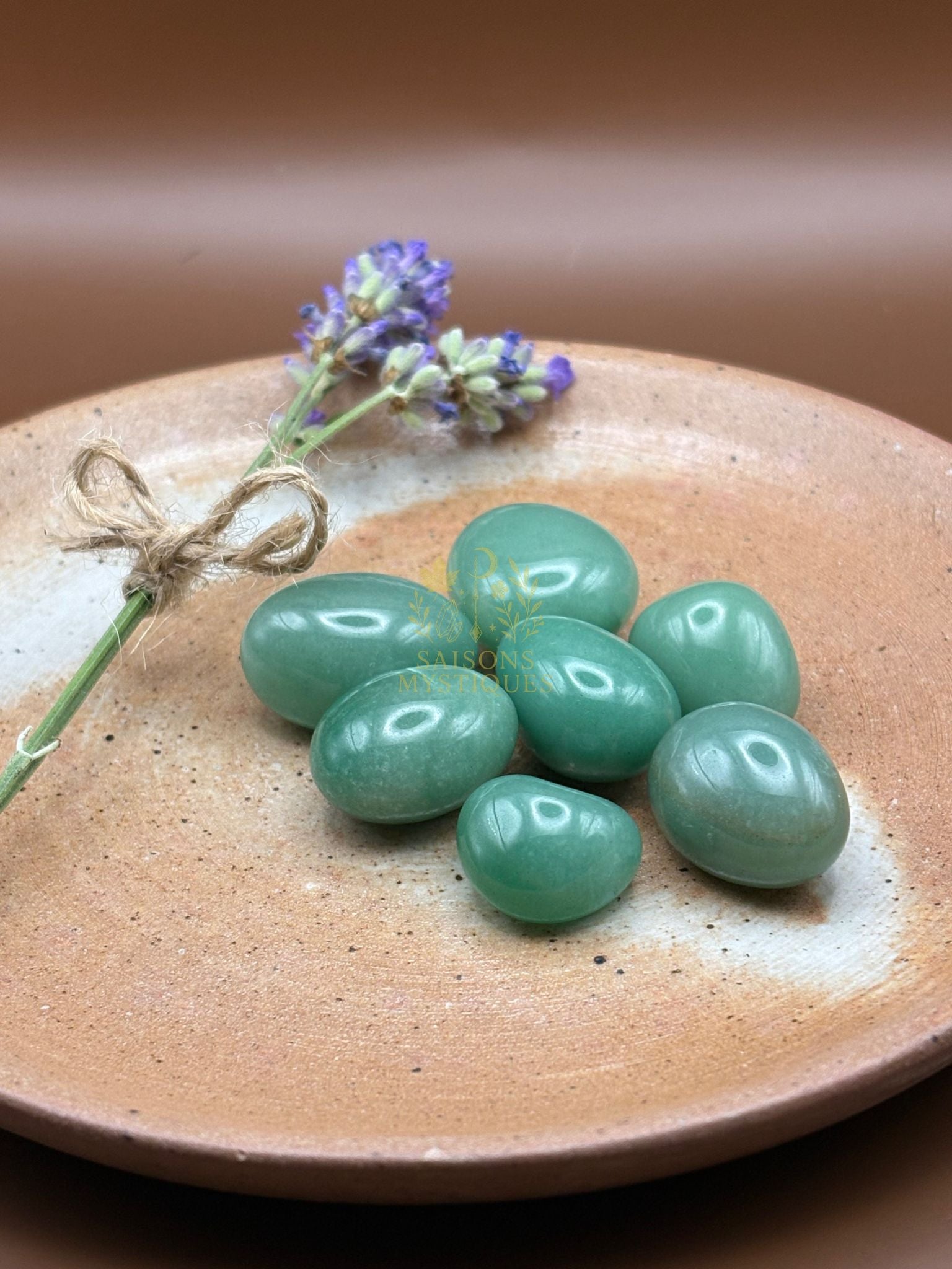 Aventurine pierre roulée