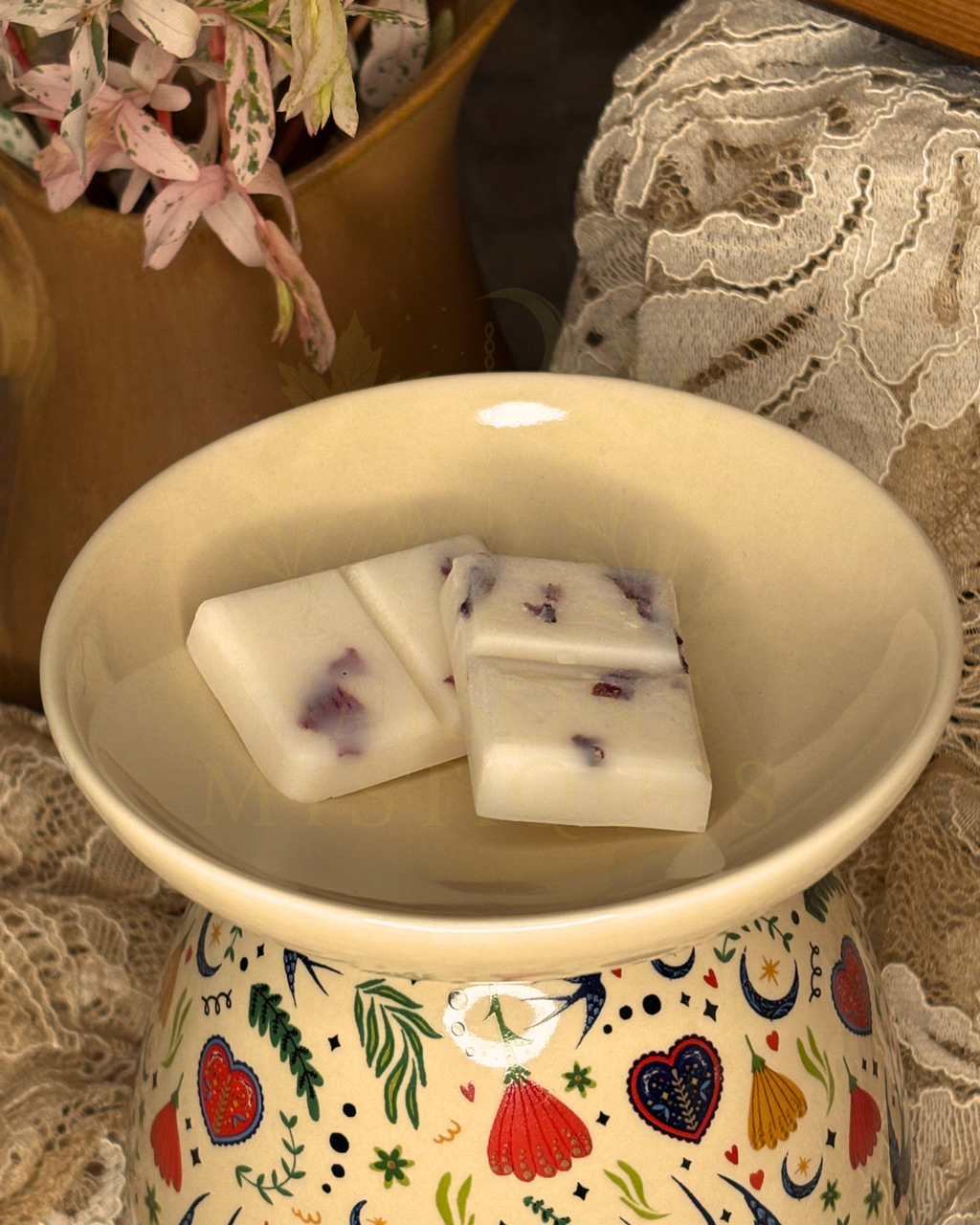 brûleur d'huile Midnight Bloom cream