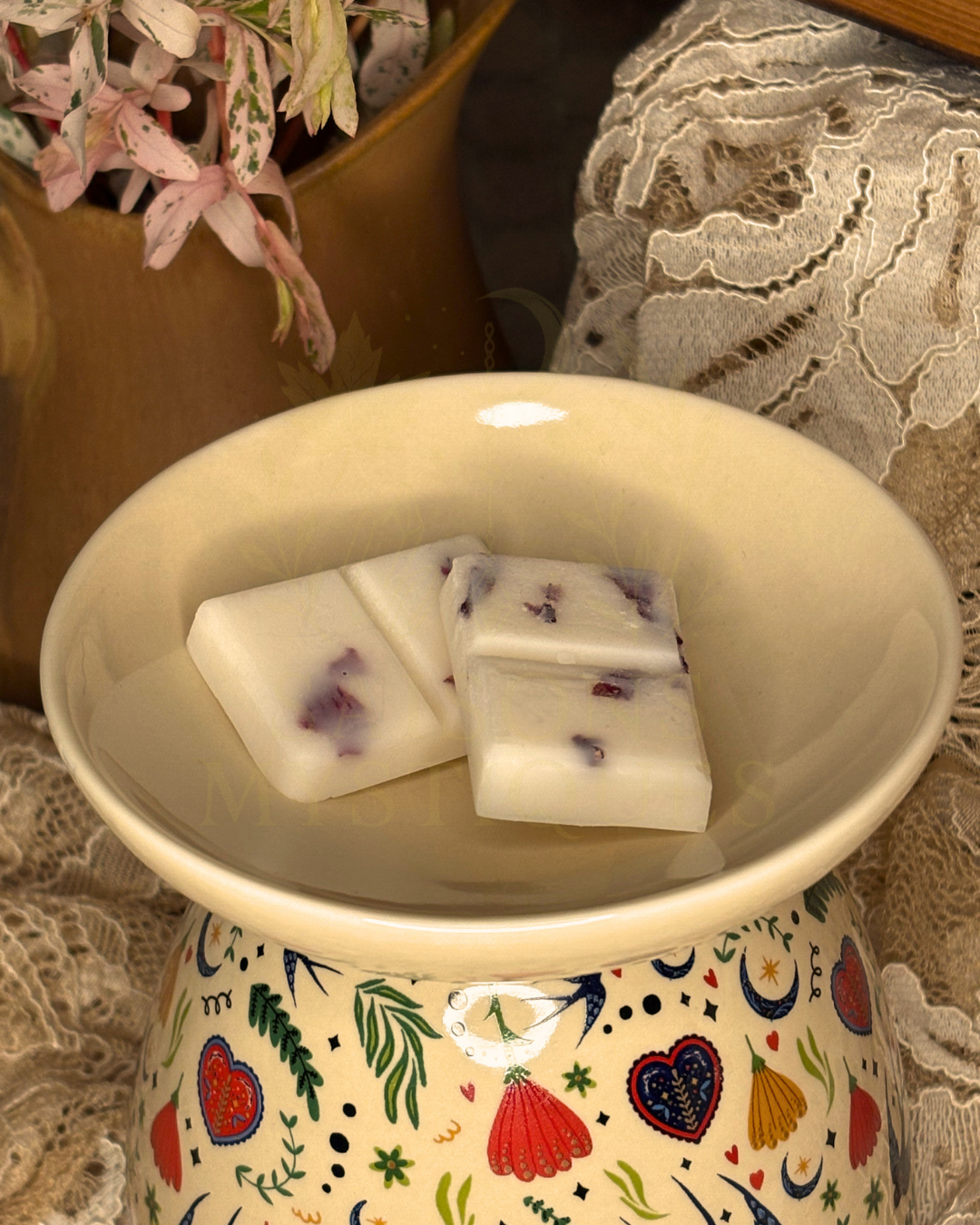 brûleur d'huile Midnight Bloom cream