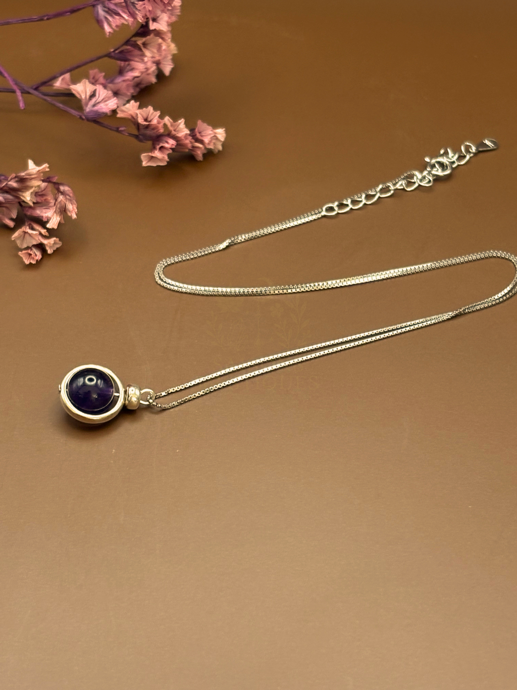 Collier en argent Améthyste