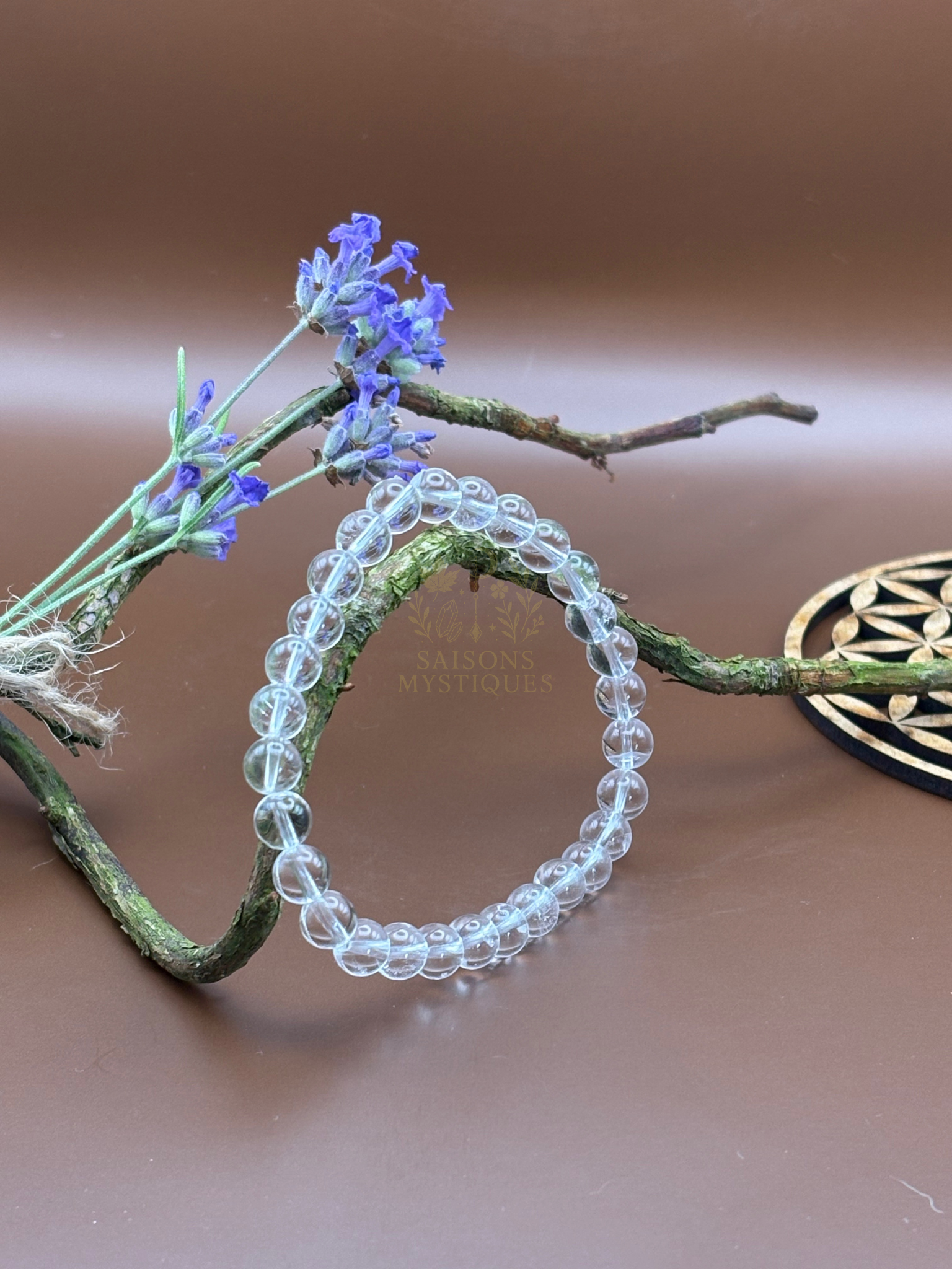 Cristal de roche bracelet