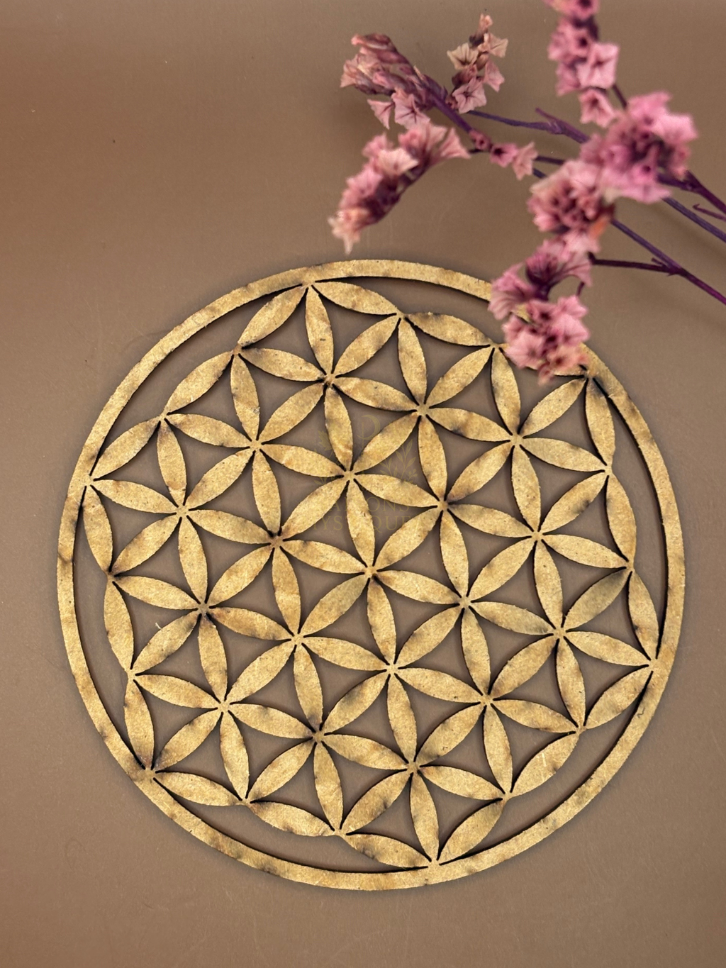 Fleur de vie en bois