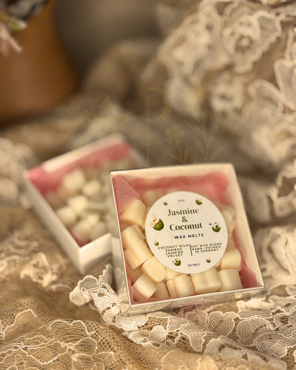 Fondants parfumés "Jasmin & Noix de coco"