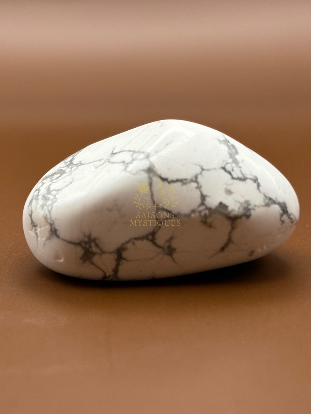 Howlite pierre roulée