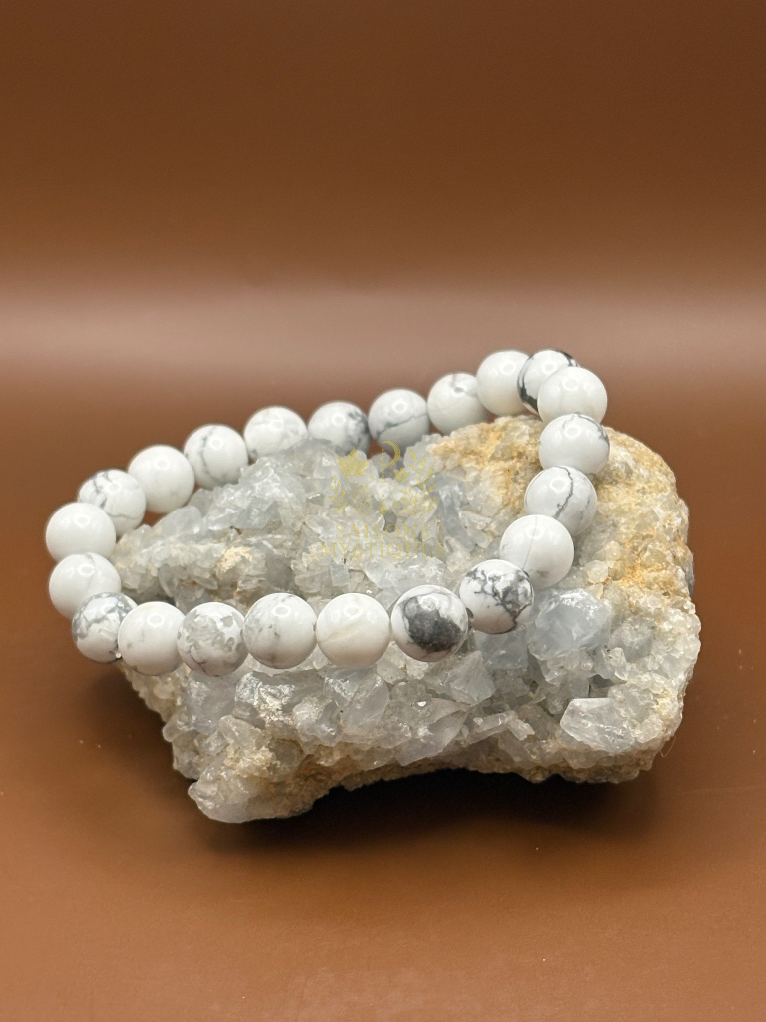 Howlite bracelet