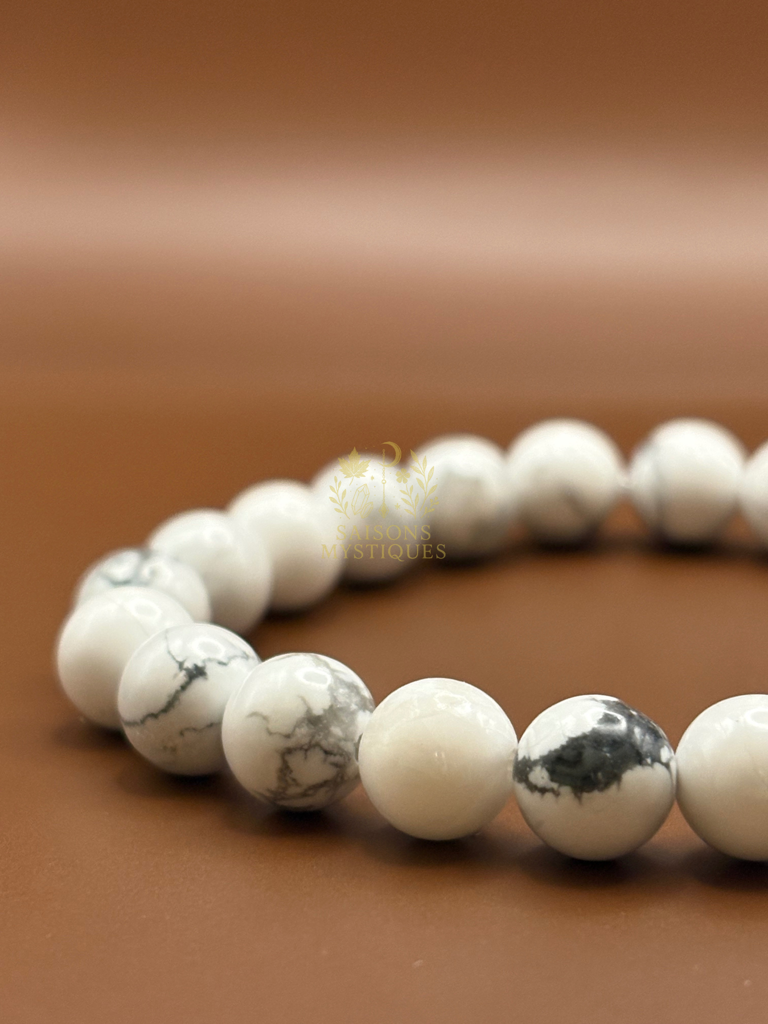 Howlite bracelet