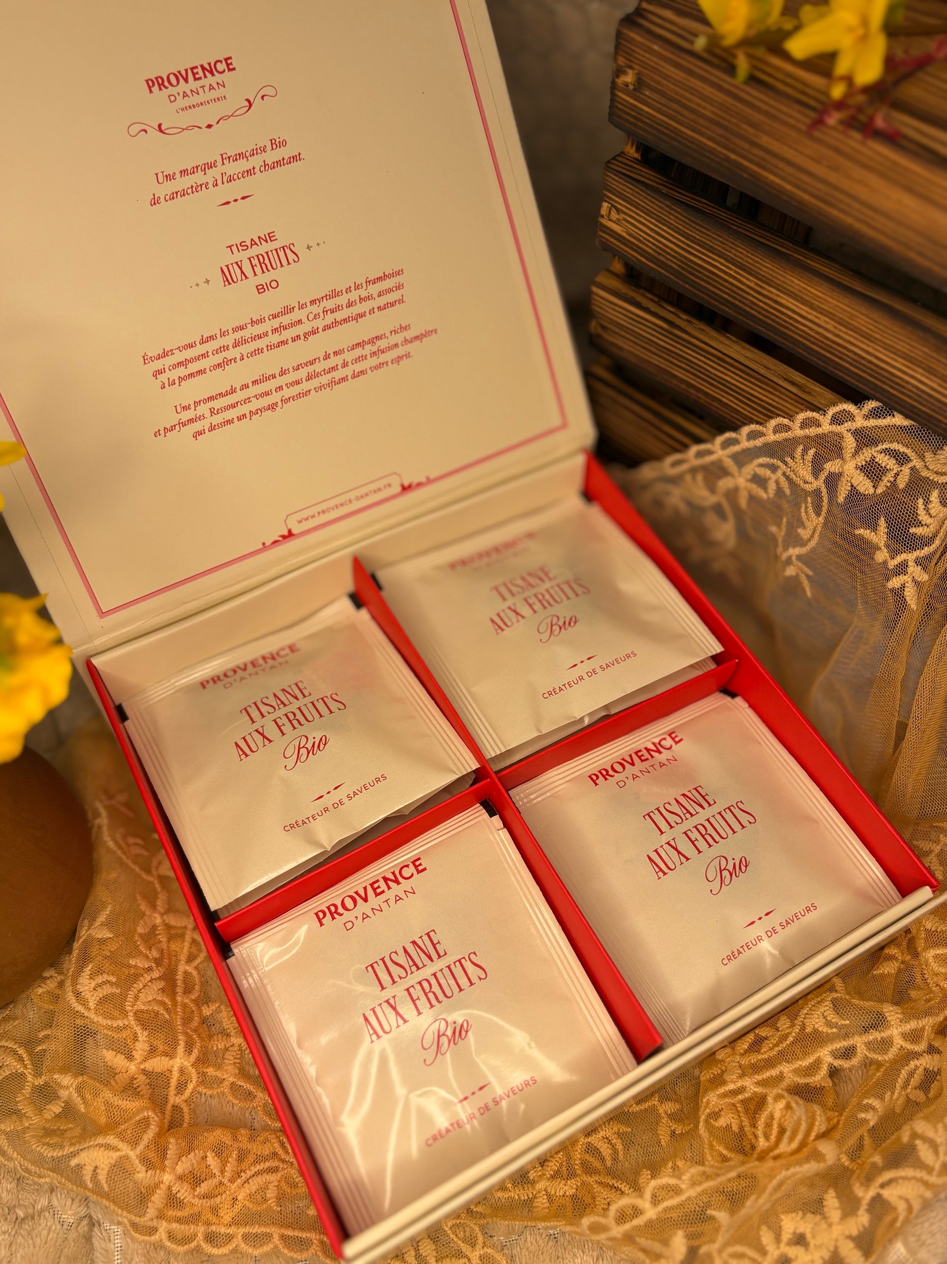 Tisane aux fruits Bio