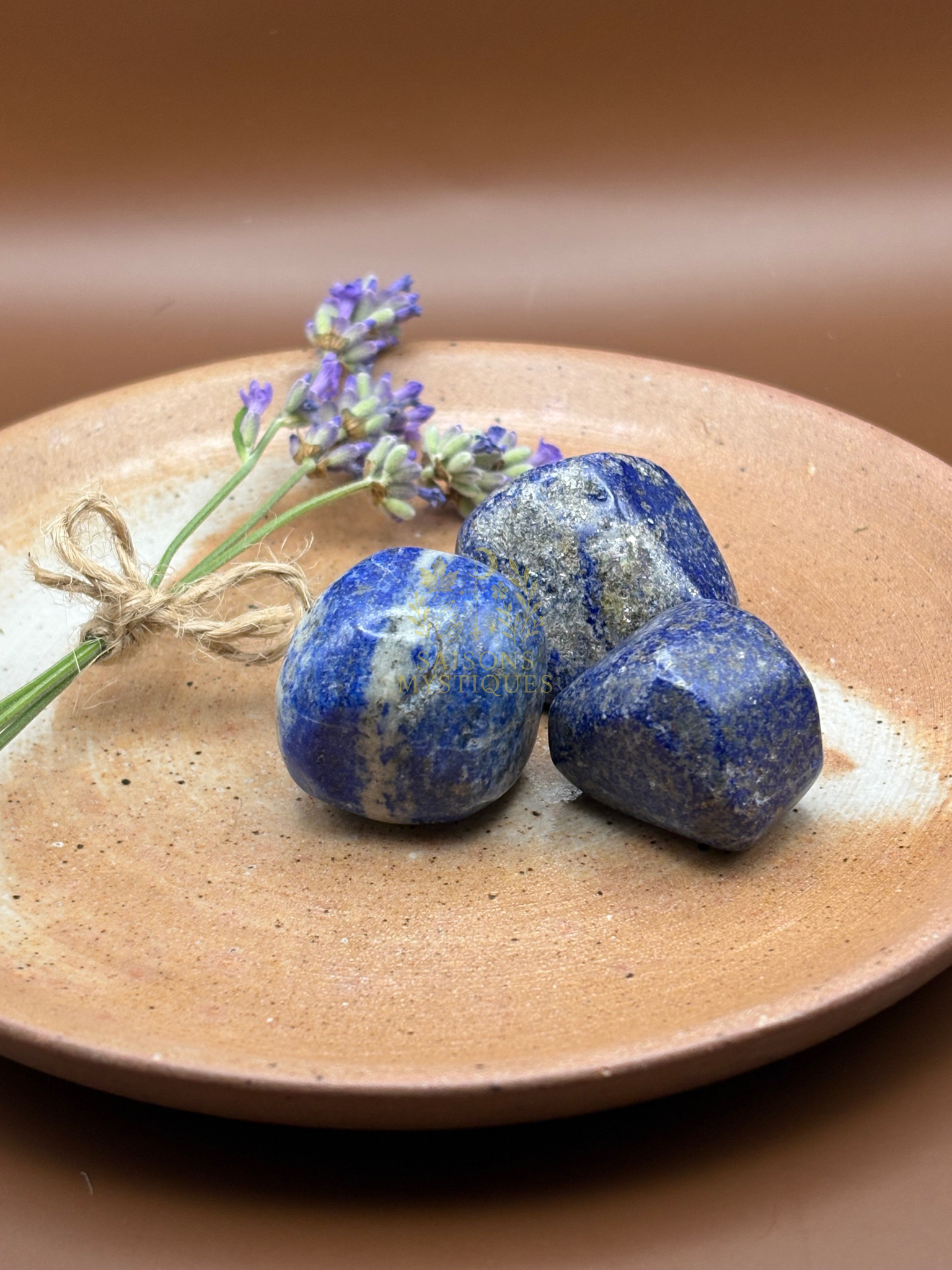 Lapis Lazuli pierre roulée