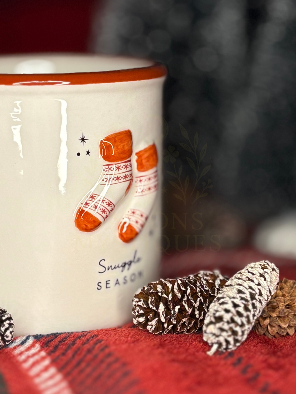Mug en grès "Snuggle Season"