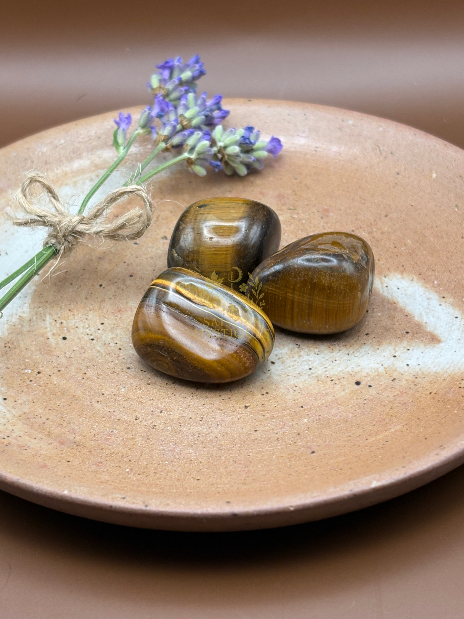 Oeil de Tigre pierre roulée