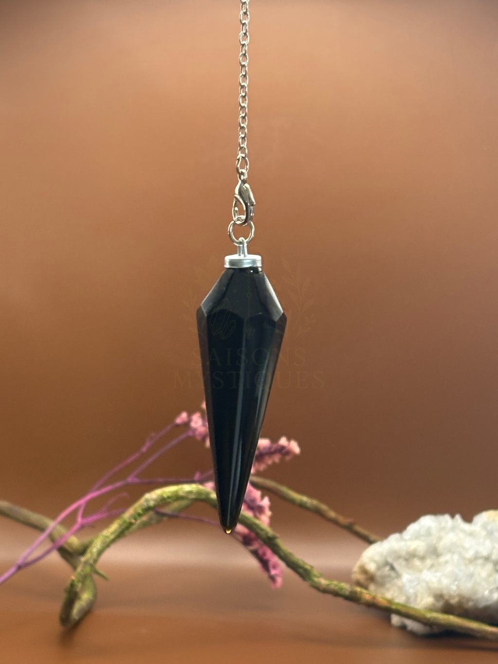 Pendule Obsidienne Noire