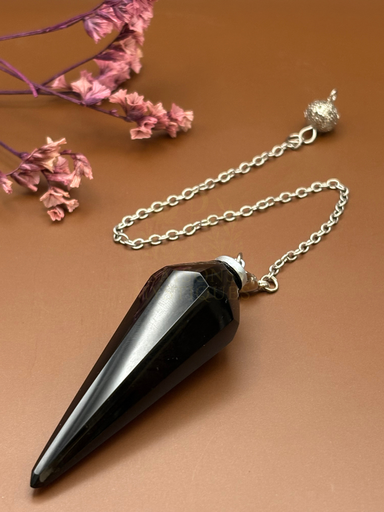 Pendule Obsidienne Noire