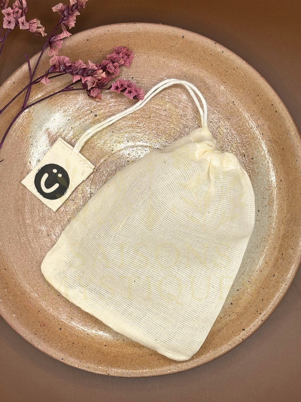 Sachet de thé réutilisable