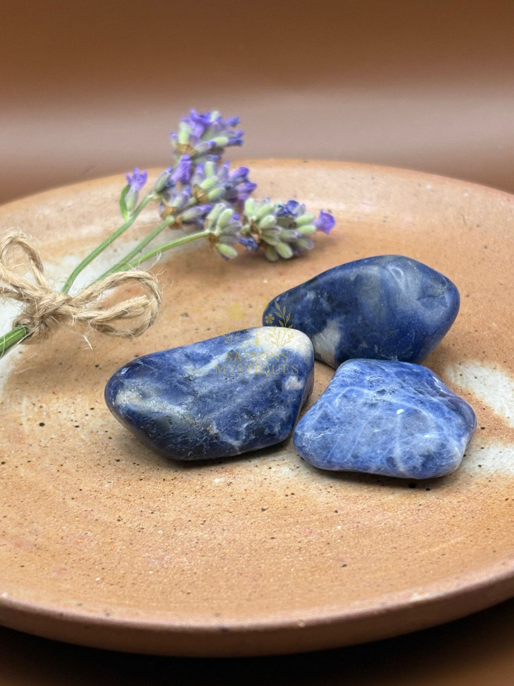 Sodalite pierre roulée