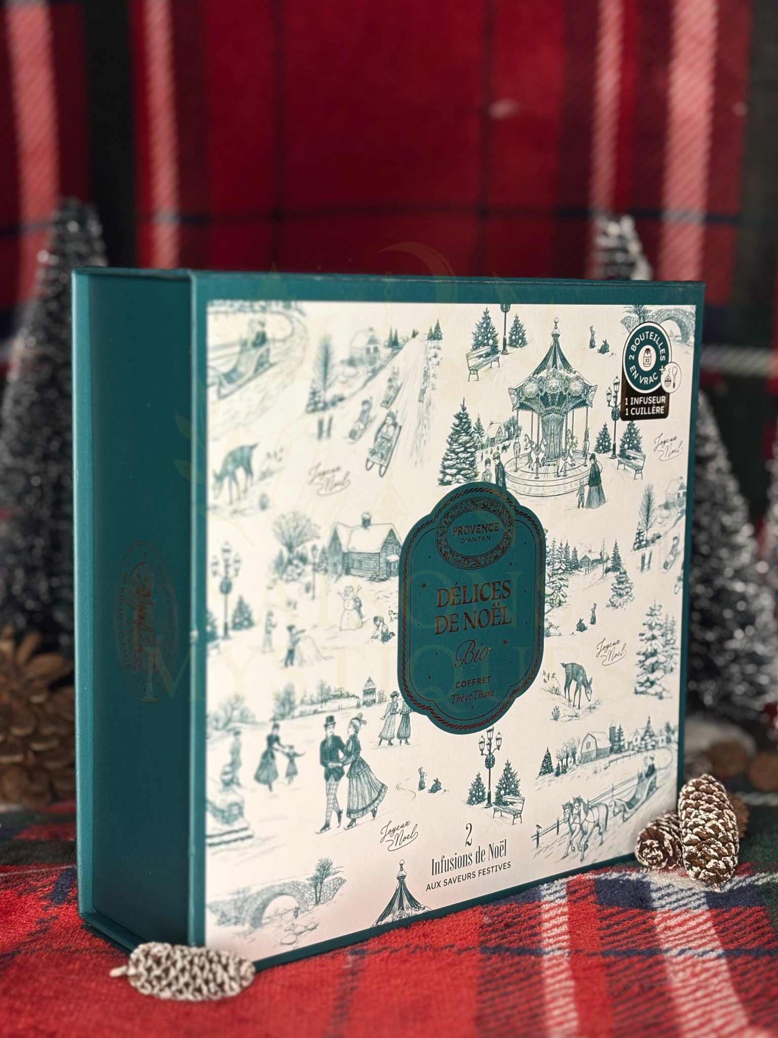 Coffret thé&tisane "Délices de Noël" bio