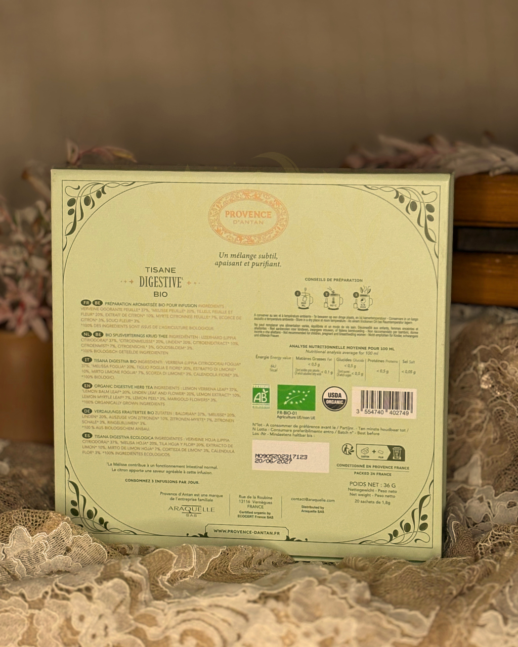 Tisane Digestive Bio