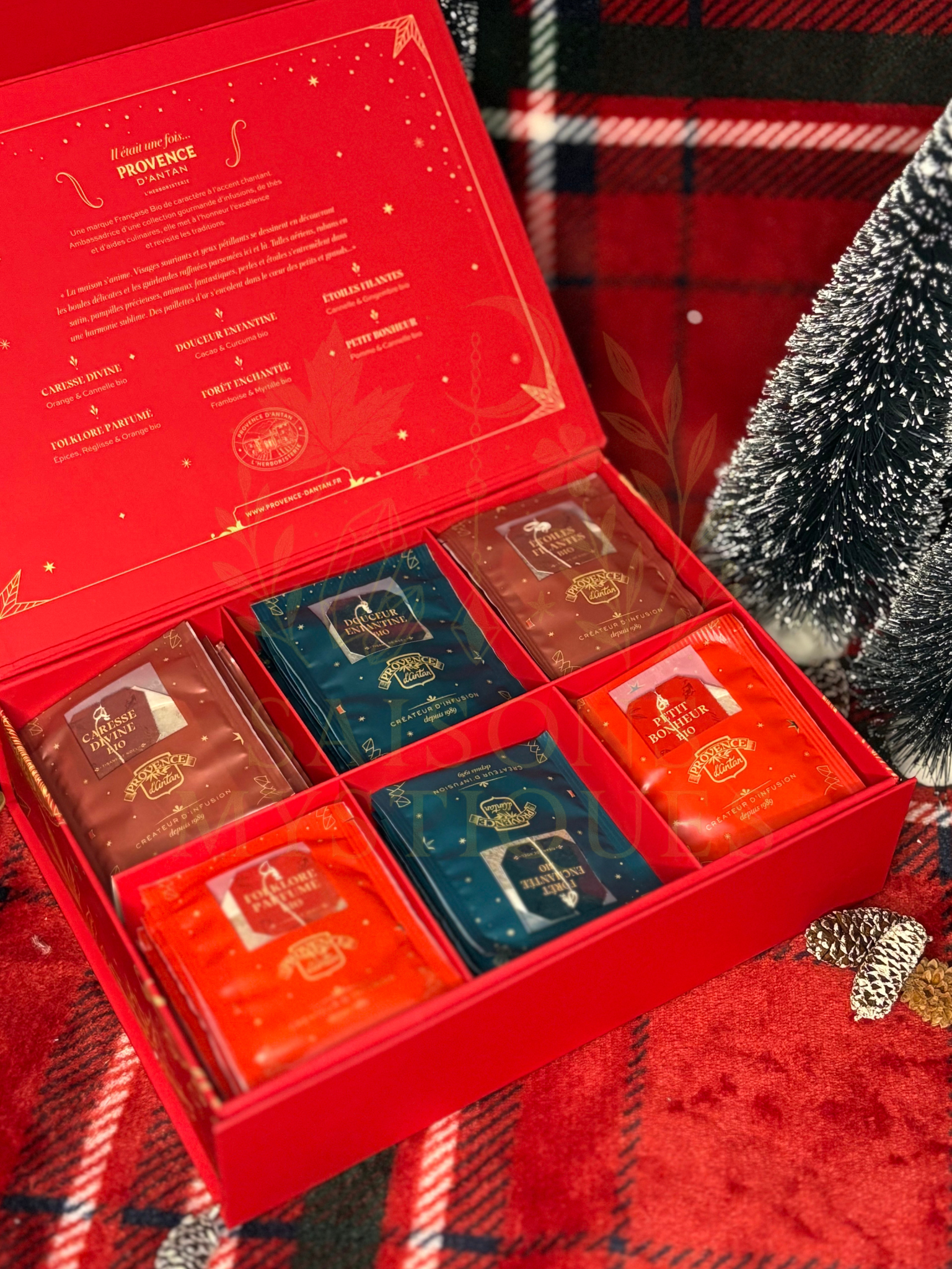 Coffret de Tisanes Enchantées de Noël Bio